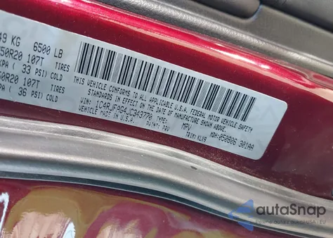 2018 Jeep Grand Cherokee Altitude 4X4 из США, поврежденный, VIN 1C4RJFAG4JC343770